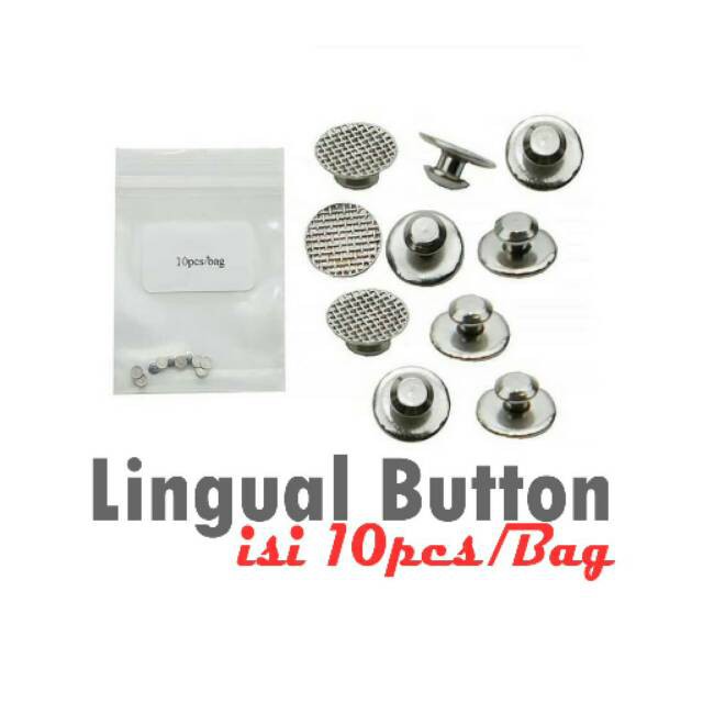 Jual LINGUAL BUTTON ORTHODONTIC ISI 10 PCS | Shopee Indonesia
