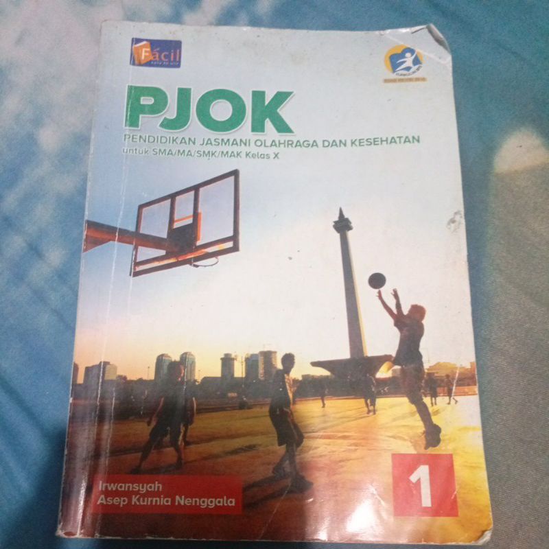 Jual BUKU PJOK BEKAS PENJAS OLAHRAGA KELAS 10 1 SMA FACIL | Shopee ...