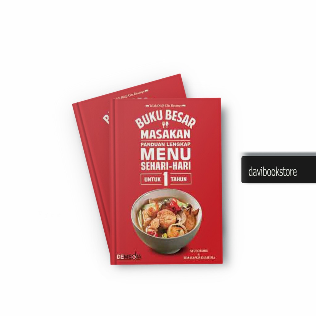 Jual Buku Besar Masakan; Panduan Lengkap Menu Sehari-hari Untuk 1 Tahun ...