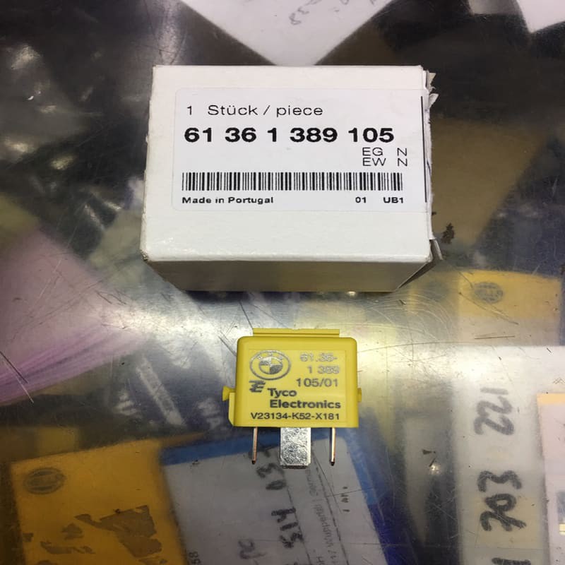 Jual RELAY KUNING KAKI 5 ASLI BMW 61 36 1 389 105 | Shopee Indonesia