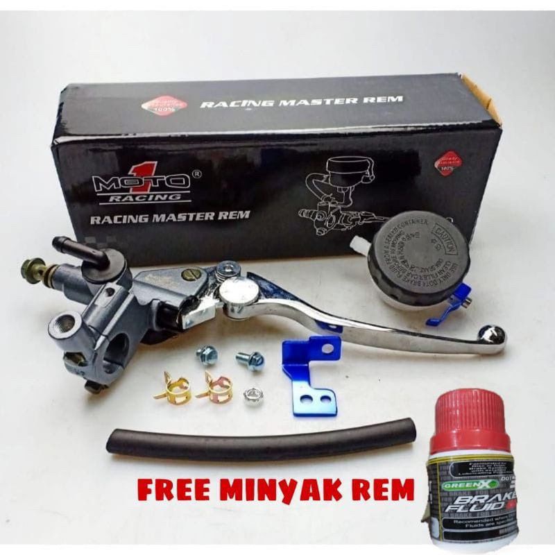Jual Master rem depan Moto1 Racing model Nissin KRS Universal ( Free ...