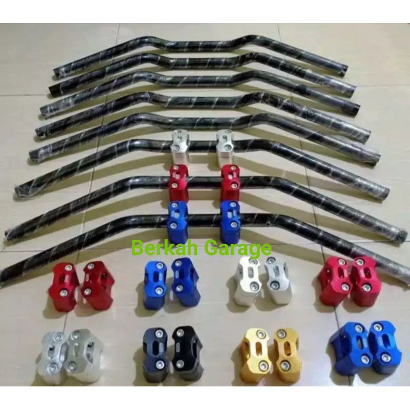 Jual Stang RZR Hitam Plus Resertang CNC Sepasang CB 150 R CBR Satria Rx ...
