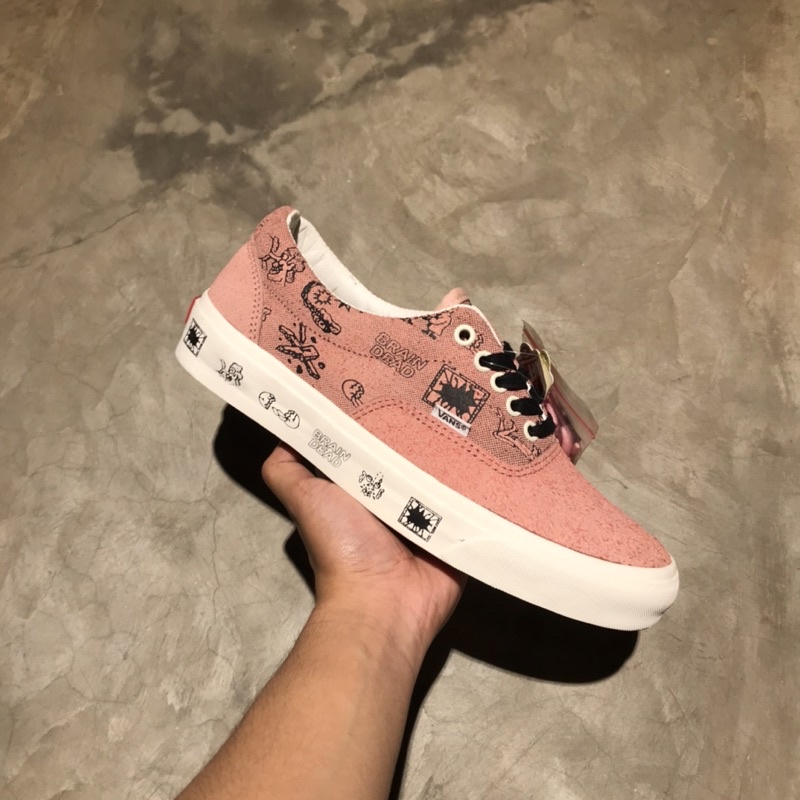 Vans brain hot sale dead pink