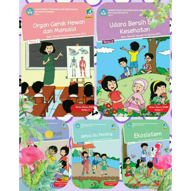 Jual Buku Siswa Paket Tematik Kelas 5 Semester 1 Kurikulum 2013 Revisi ...