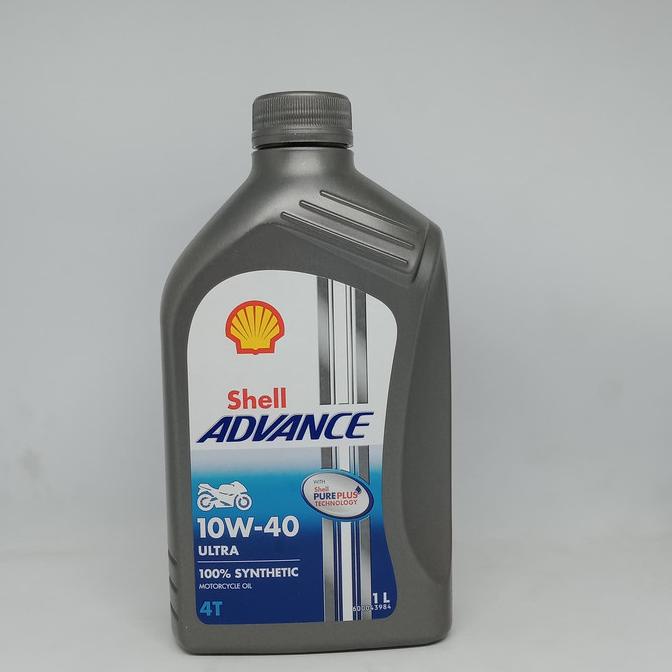 Jual [[BISA COD]] SHELL MOTOR ADVANCE ULTRA 4T SAE 10/40 1L (Dijamin ...