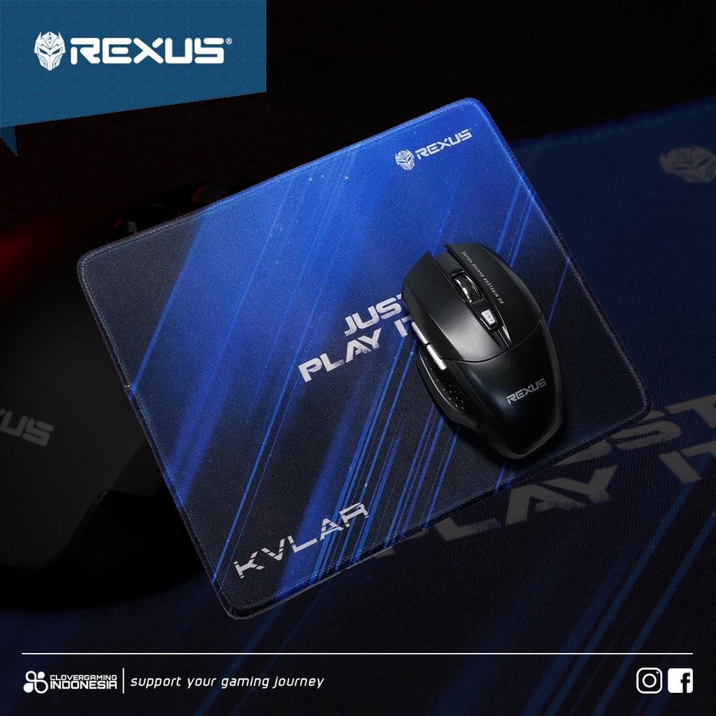 Jual Rexus Kvlar T4 - Gaming Mousepad | Shopee Indonesia