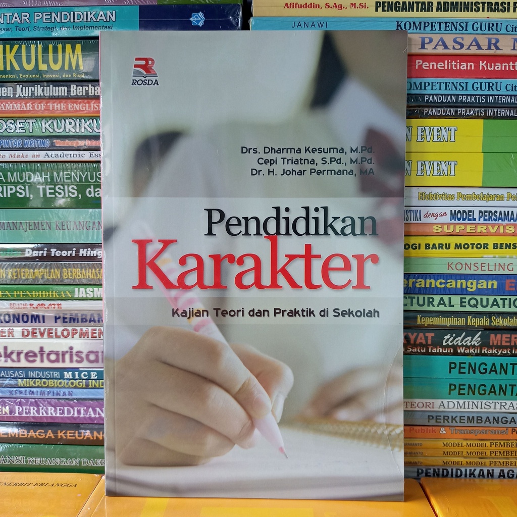 Jual Buku Pendidikan Karakter Kajian Teori Dan Praktik Di Sekolah - DRS ...