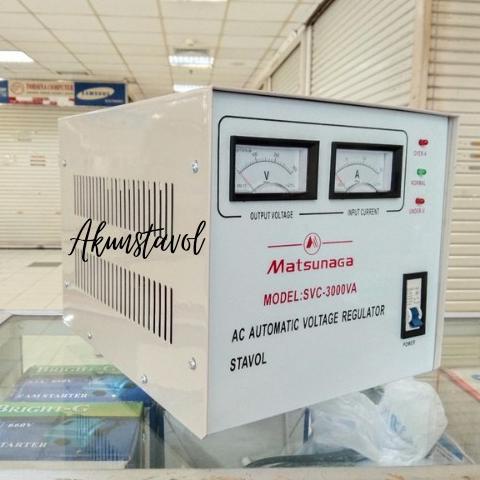 Jual Stavolt Matsunaga Svc-3000Va - Stabilizer Listrik Matsunaga 3000 ...