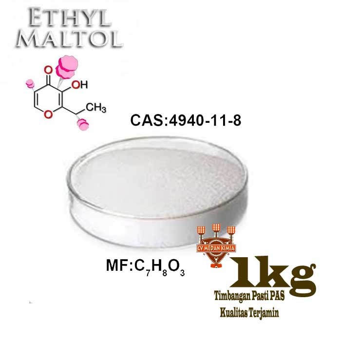 Jual Premium Ethyl Maltol Pure 1kg Etil Maltol 1 kg Penguat Aroma ...