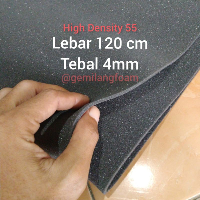 Jual Foam Busa Lembaran Pelapis Tipis High Density Kepadatan Kekenyalan ...