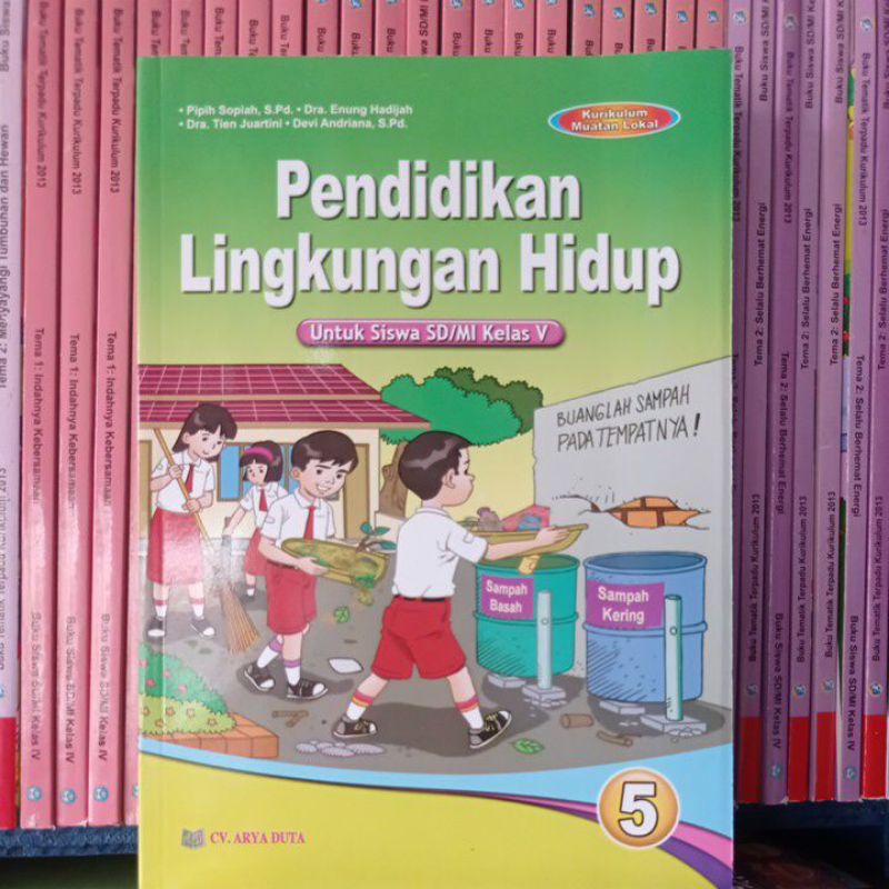 Jual Buku Paket Pendidikan Lingkungan Hidup Kelas 5 Sd/mi Penerbit ...