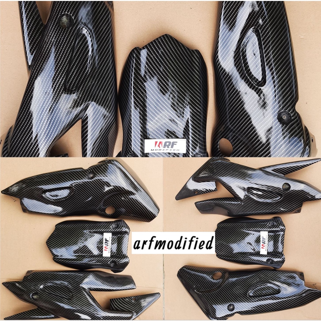 Jual Cover Arm R15 V4 Spakbor Kolong R15 V4 V3 Hitam Carbon | Shopee ...