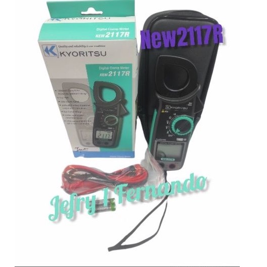 Jual TANG AMPERE KYORITSU NEW 2117R DIGITAL CLAMP METER HAND | Shopee ...