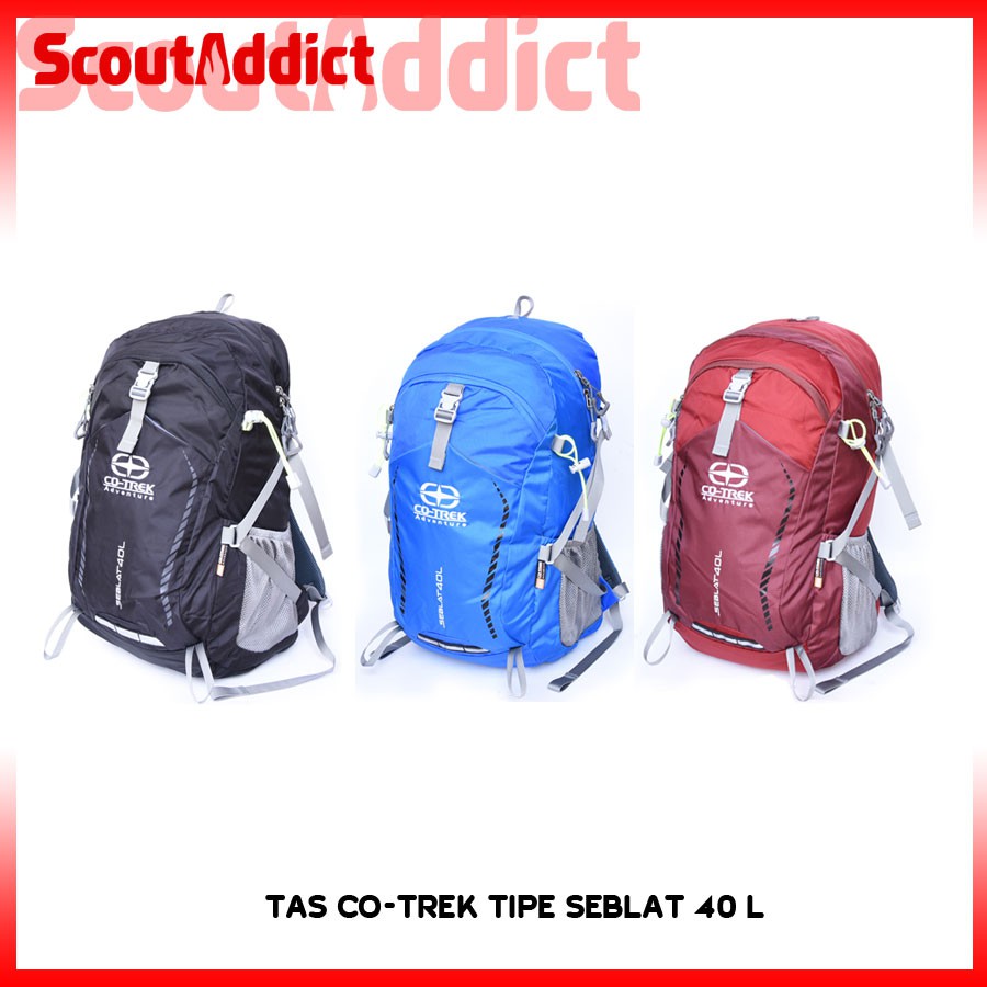 Jual Tas Ransel Punggung Co-Trek Tipe Seblat 40 Liter | Shopee Indonesia