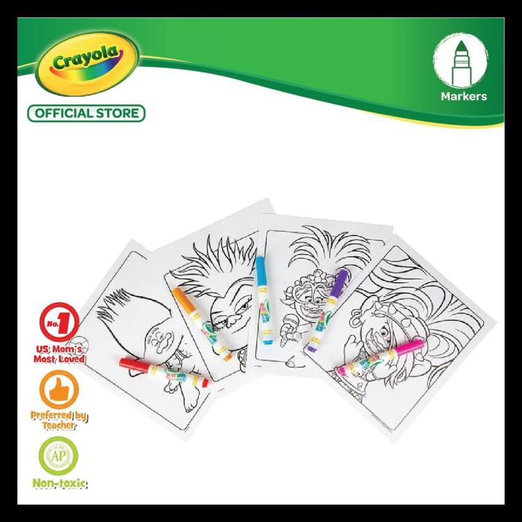 Jual MURAH Crayola Color Wonder Mess-Free Coloring Pages & Markers