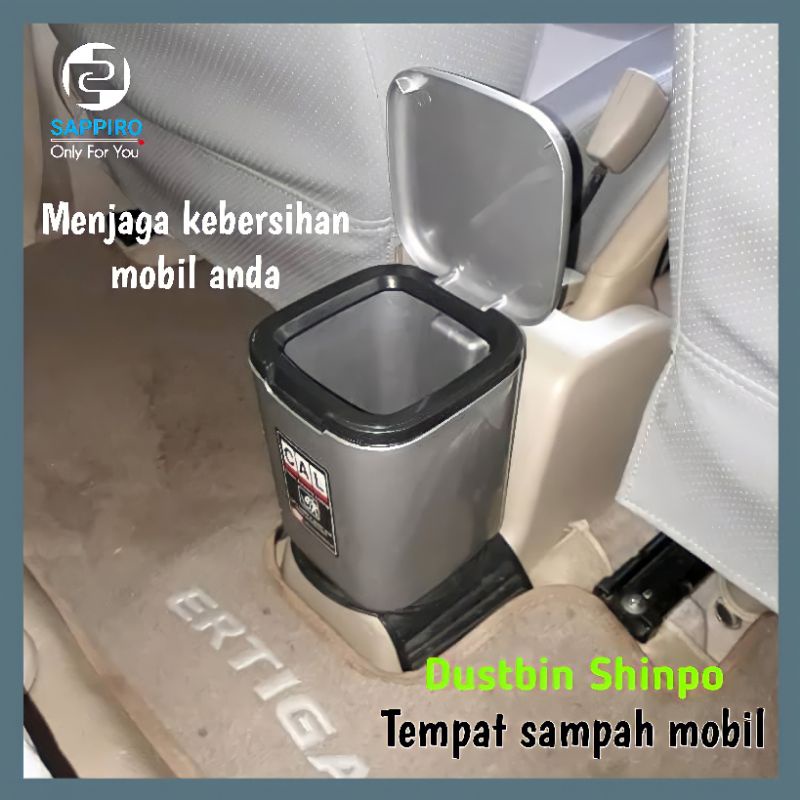 Jual Tempat Sampah Mobil Avanza Xenia Calya Sigra Brio Agya Ayla Xpander Ertiga Innova Tong