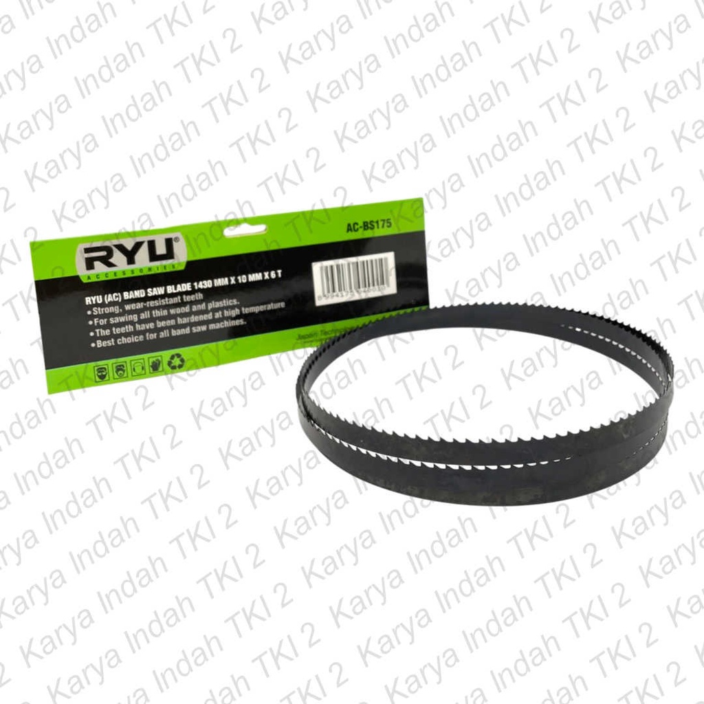Jual Mata Gergaji Bandsaw RYU 8 Inch Lebar 10 mm Band Saw Blade 8Inch ...