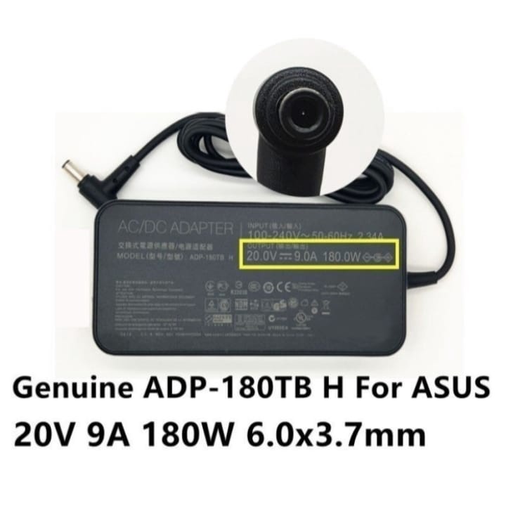 Adattatore AC Originale 20V 7.5A 150W Caricabatterie per Laptop Asus Rog FX505GT FX705GT FX505DD FX505DT FX505DU FX705DD FX705DT FX705DU