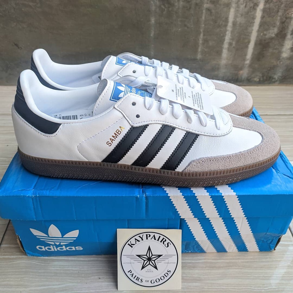 Jual Sepatu Adidas Originals Samba OG White B75806 Original Resmi