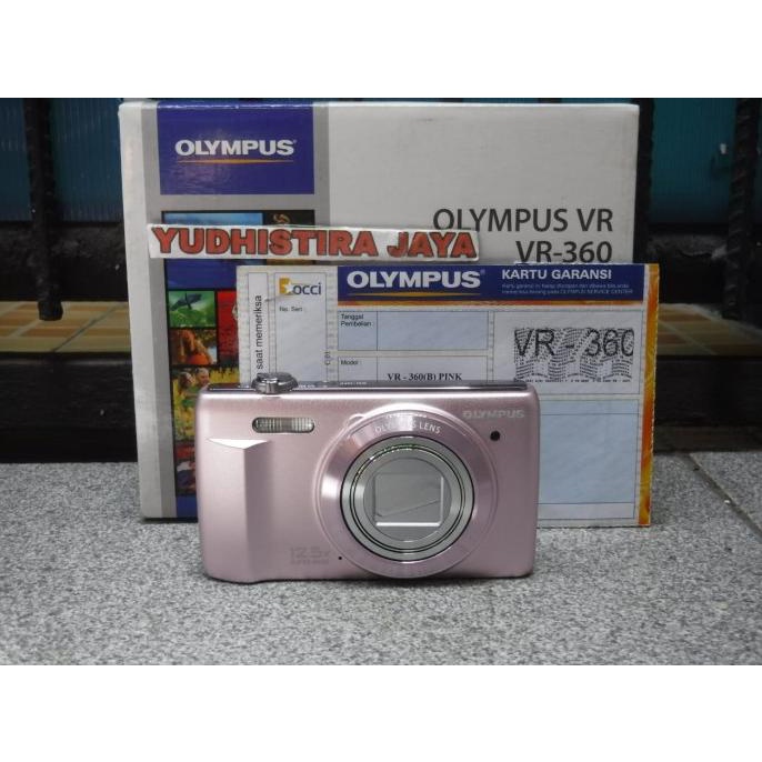 Jual Olympus VR 360 Optical Zoom 12X Camera Digital Grs Resmi OCCI