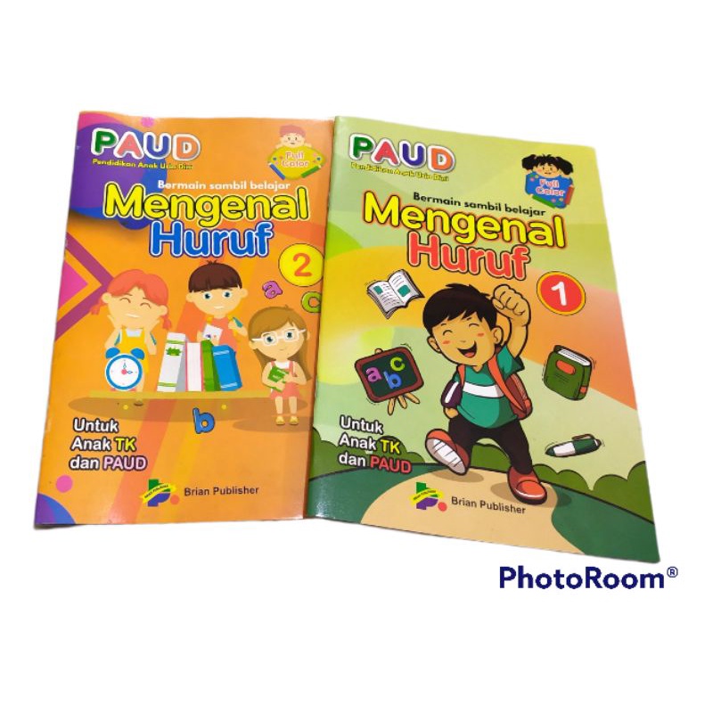 Jual Buku Paud Mengenal Huruf 1 And 2 Shopee Indonesia 2713