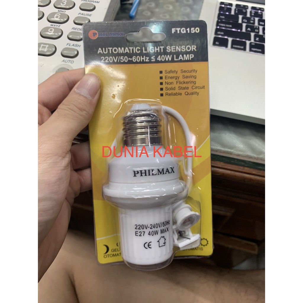 Jual Fitting Sensor Lampu Fiting Lampu Sensor Cahaya | Shopee Indonesia