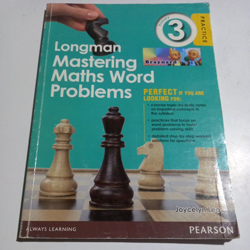 Jual longman mastering maths word problems primary 3 shopee indonesia