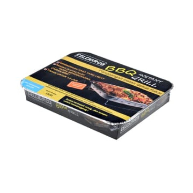Jual AZKO Celcio & Co Panggangan Arang BBQ Instan Grill Sekali Pakai ...