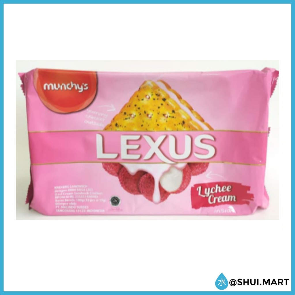 Jual Lexus Munchys Biskuit Vegetable Crackers Lychee Chocolate Cheese