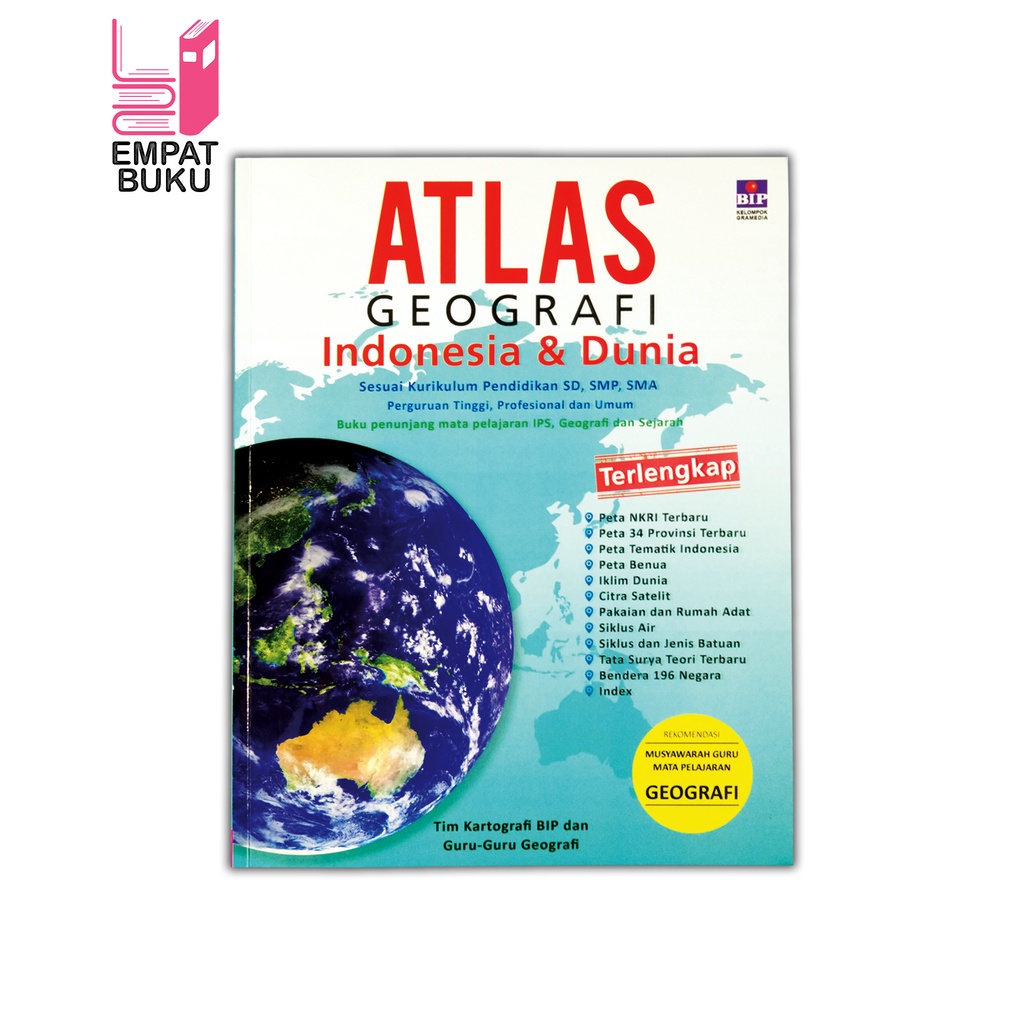 Jual Ensiklopedia Geografi Dengan Atlas Dunia Lengkap Edisi Revisi