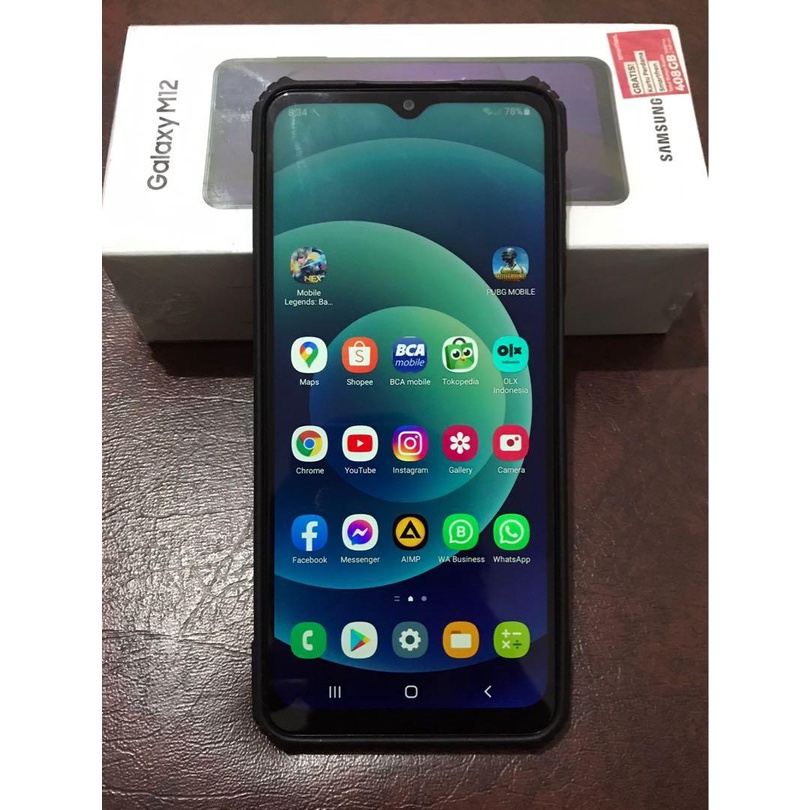 Jual Samsung M12 Ram 3/32GB | Ram 4/64GB (Second) | Shopee Indonesia