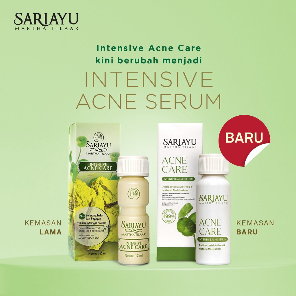 Jual Sariayu Intensive Acne Care Obat Jerawat Ampuh dan Cepat Shopee Indonesia