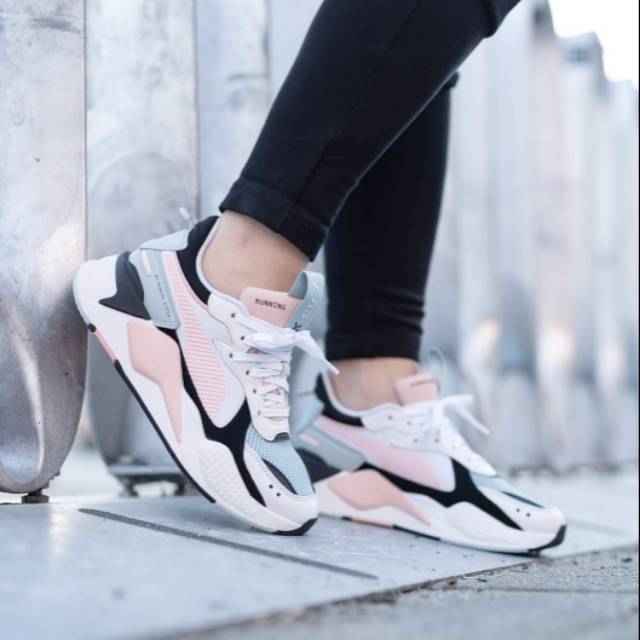 Jual Puma RS-X Reinvention White Peach Bud Woman | Shopee Indonesia