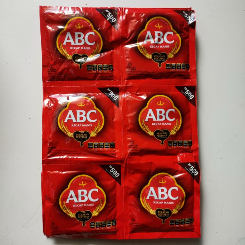 Jual KECAP MANIS ABC Sachet 15ml | Shopee Indonesia