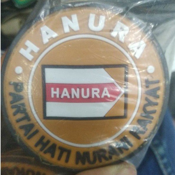 Jual Patch Ruber Partai Hanura Logo Partai Hanura Emblem Karet Partai ...