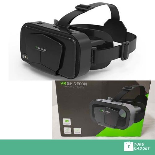 Jual Shinecon Vr Box Imax Giant Screen Virtual Reality Glasses G10 Black Shopee Indonesia