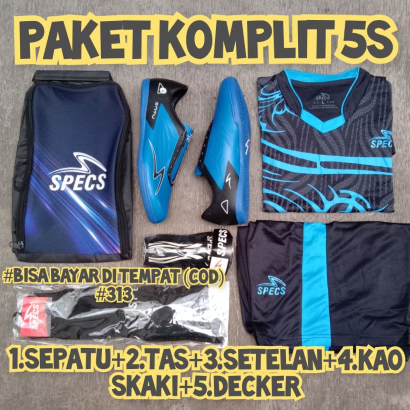 Jual Paket Komplit 5 Sepatu Futsalsetelandeckerkaoskakitas Bisa Cod Shopee Indonesia 5213