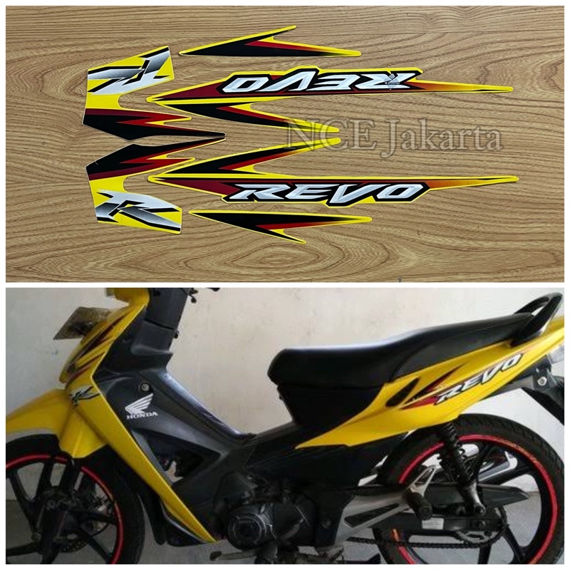 Jual STIKER STRIPING REVO 2007 KUNING | Shopee Indonesia