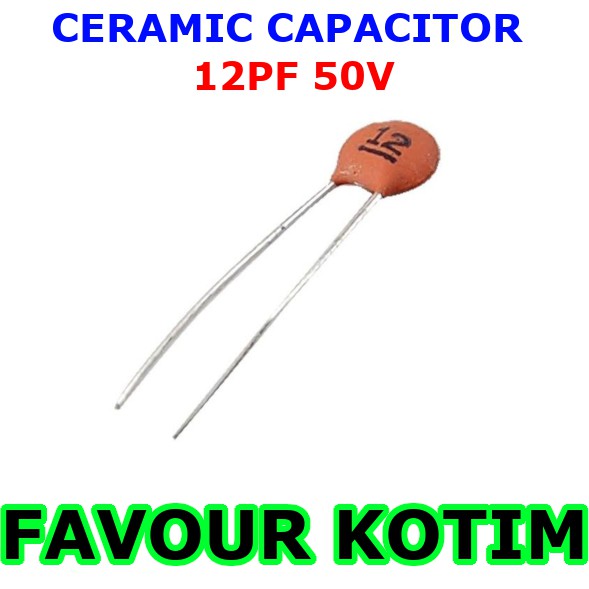 Jual CERAMIC CAPACITOR 12 12PF 50V KAPASITOR KERAMIK FVKOTIM | Shopee ...