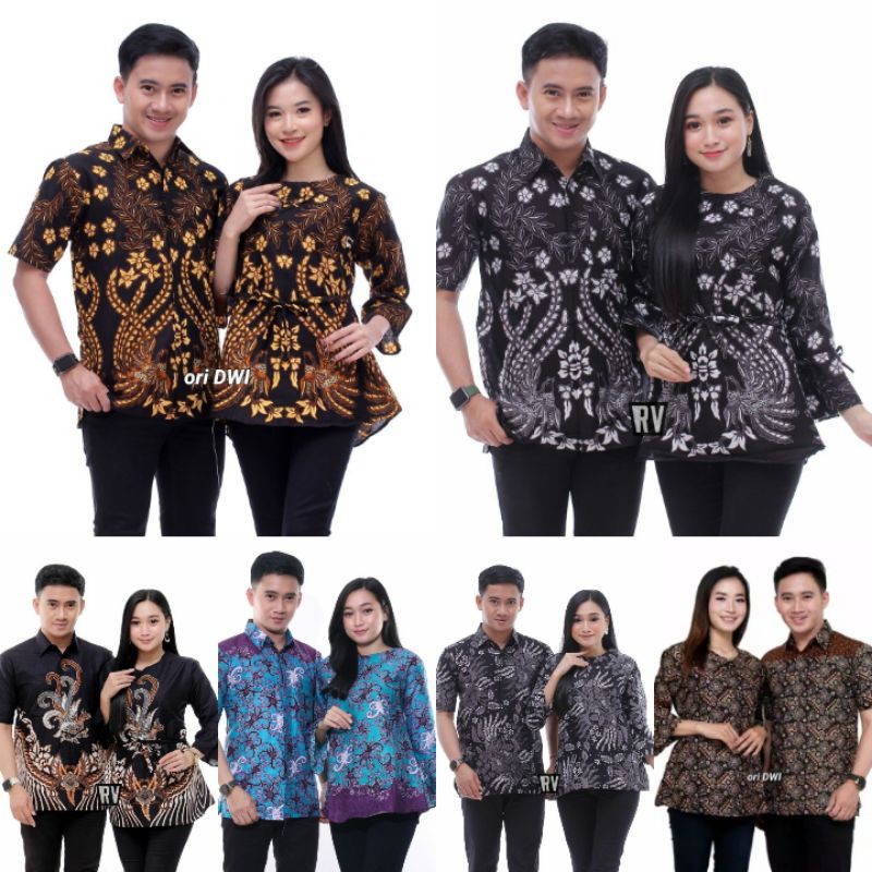 Jual Baju Batik Couple Bisa Dibeli Terpisah - Batik Couple Ori Ndoro ...
