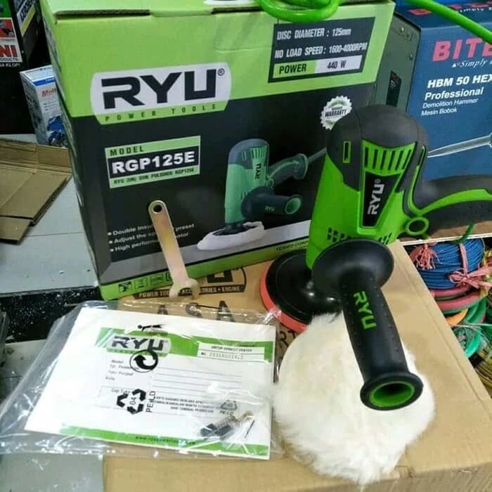 Jual RYU Gun polisher RGP125E / polisher 5