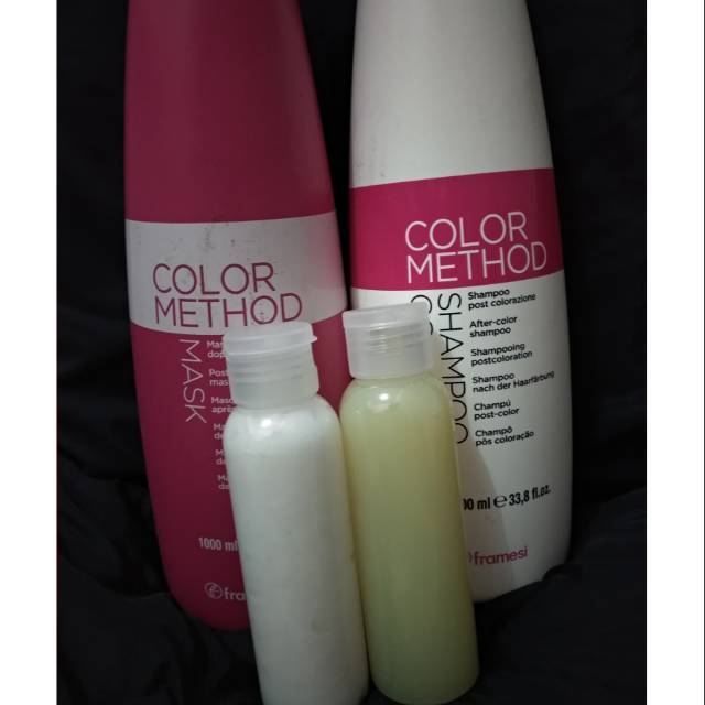 Jual Share color method shampoo dan conditioner 100ml | Shopee Indonesia