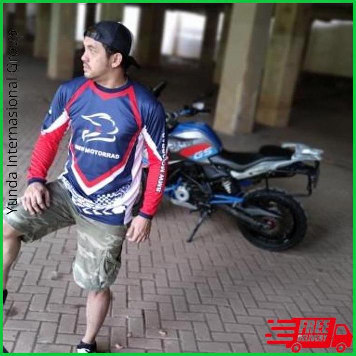 Jual Jersey Motor Bmw Motorrad Enduro-Navy Terbaik Dikelasnya | Shopee ...