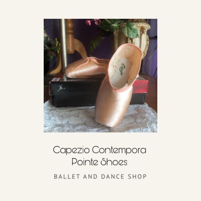 Jual Sepatu Ballet Capezio Pointe Shoes Contempora Shopee