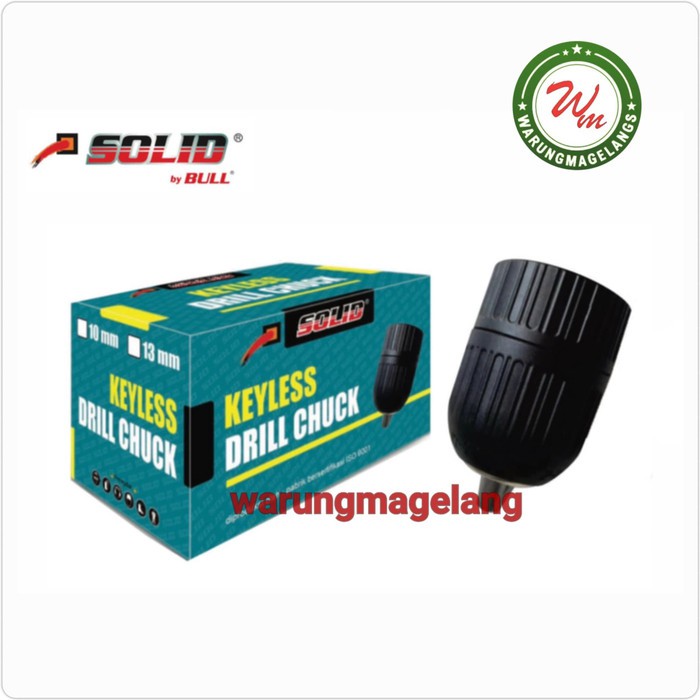 Jual RKY SSOLID Keyless KEPALA MESIN BOR TANPA KUNCI 10 MM KEYLESS ...