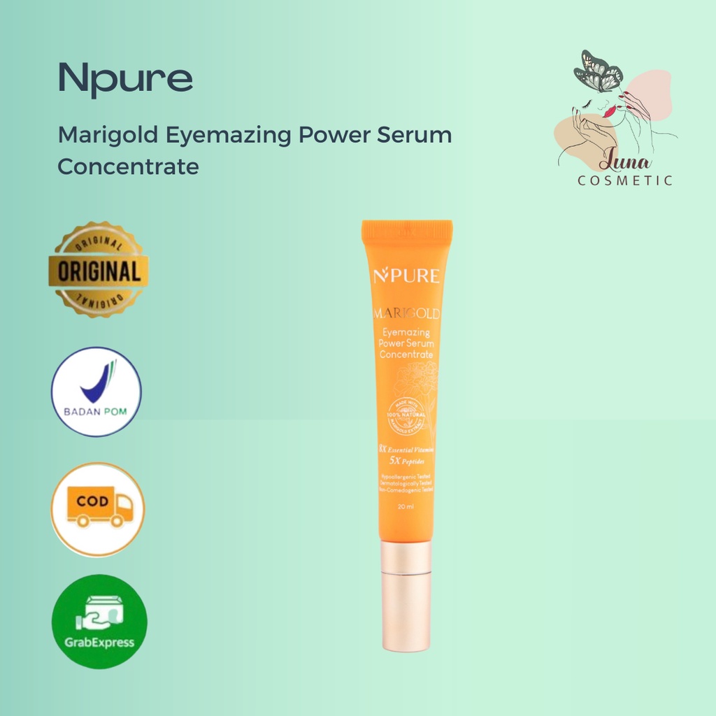 Jual NPURE Marigold Eyemazing Power Serum Concentrate / Eye Serum