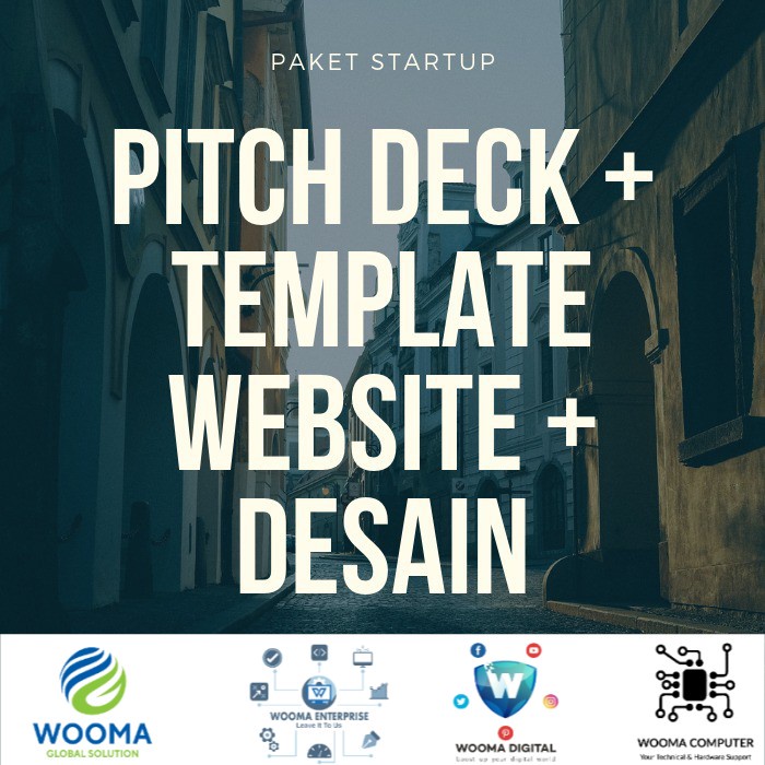 Jual Paket Startup - Pitch Deck + Template Aplikasi + Mockups + Desain ...