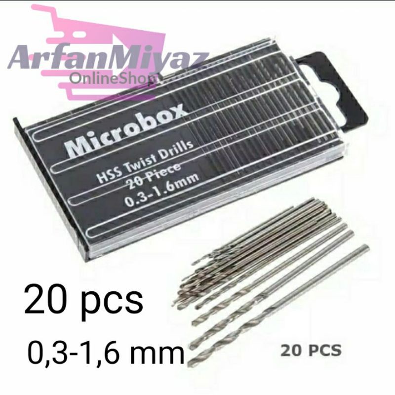 Jual Mata Bor Rojok 0,3-1,6mm / Rojok Spuyer Karburator / mata bor pcb ...