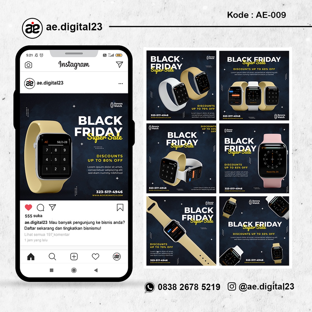 Jual Jasa Desain Konten Feed Instagram Untuk Promosi #Desain | Shopee ...