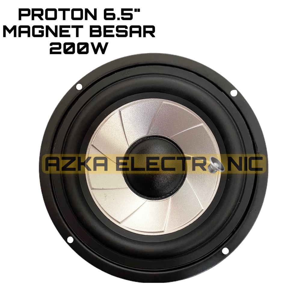 Coppia Mid Woofer Proton JW 1318 - 13x18 Cm, 75 Watt Max, 60 Watt RMS - Ideale Per Impianti Auto